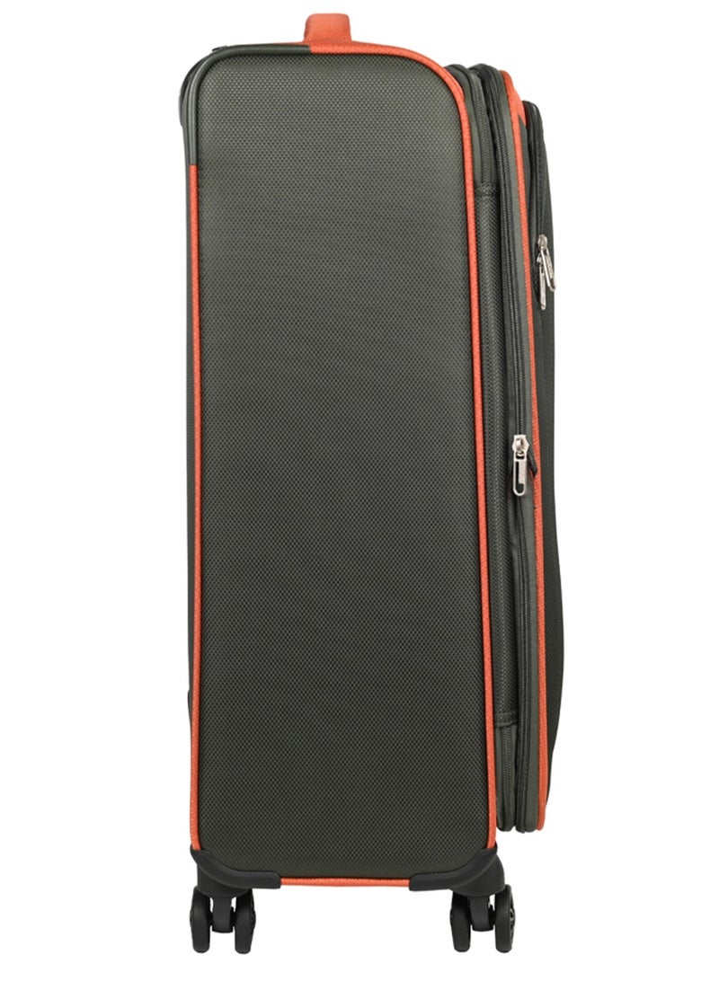 امريكان توريستر حقيبة سفر داشواي، مقاس  سم،  عجلات، بوليستر، برتقاليرمادي، قفل ، قابلة للتوسيع، جيب شبكي داخلي، سحاب ، تخزين أمامي، ضمان دولي  سنوات - Image 3